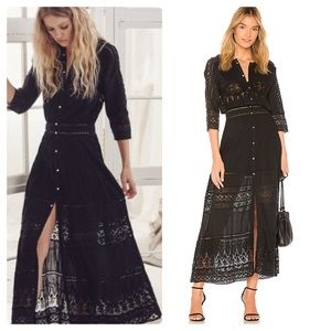 LOVESHACKFANCY MAXI DRESS “M”